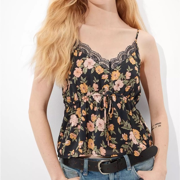 AE tie-front cami - Picture 5 of 5